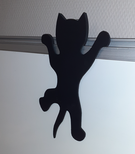 Décoration de porte - Chat